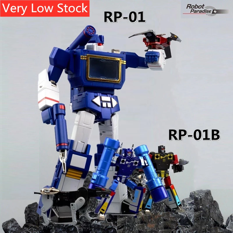 

Hot In Stock Transformation Fans Toys FT-02 RP01 Soundwave RP-01B FT-02B Tape Frenzy Laser Bird RP-01 FT02 RP01B Action Figure