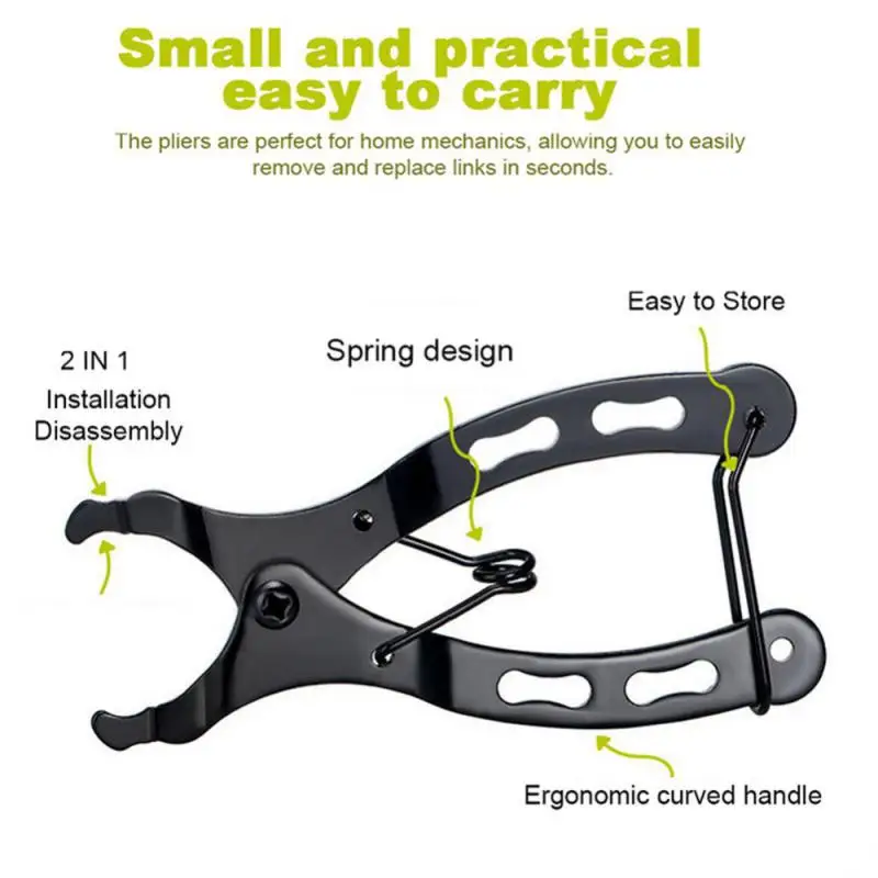 

Bicycle Chain Repair Kit Maintenance Buckle Bicycle Pliers Removal Connection Tool for 6S/7S/8S/9S/10S/11S Speed Bicycle Repair