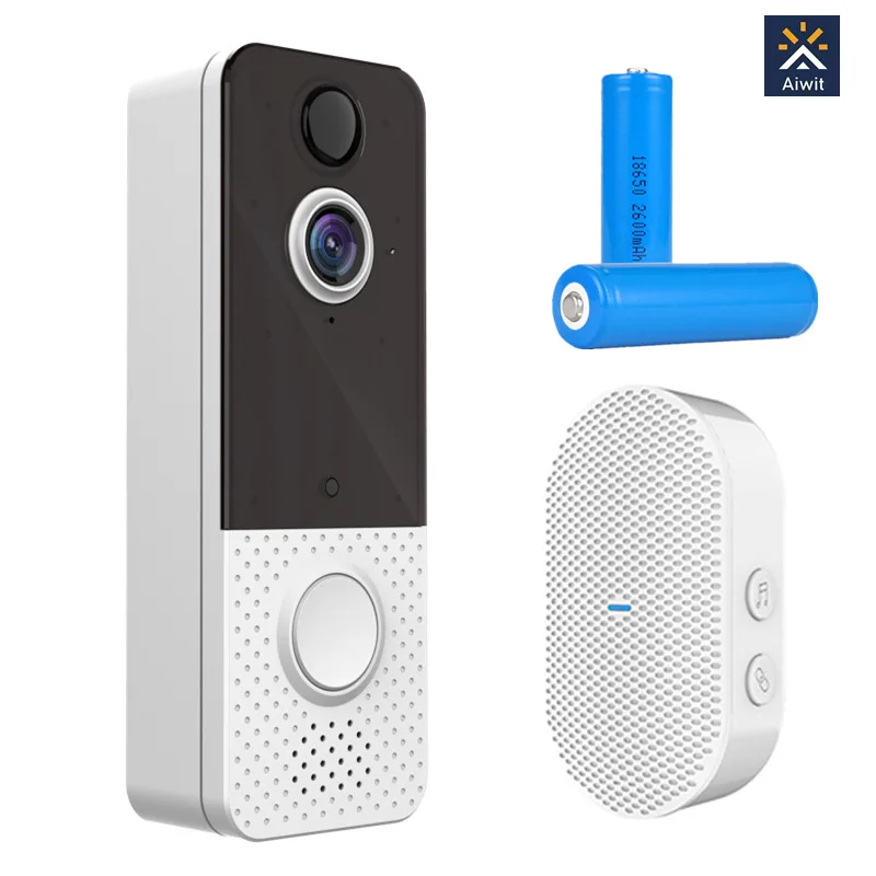 

T8 IP67 Weatherproof Smart Video Doorbell Camera WIFI 1080P Visual Intercom Night Vision IP Door Bell PIR Wireless Cameras