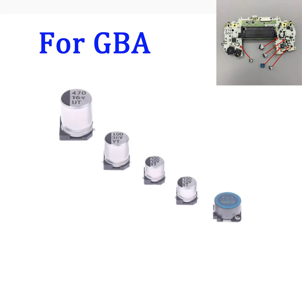 Конденсатор материнской платы Gameboy Advance GBA для Color Pocket GBC GBP SP