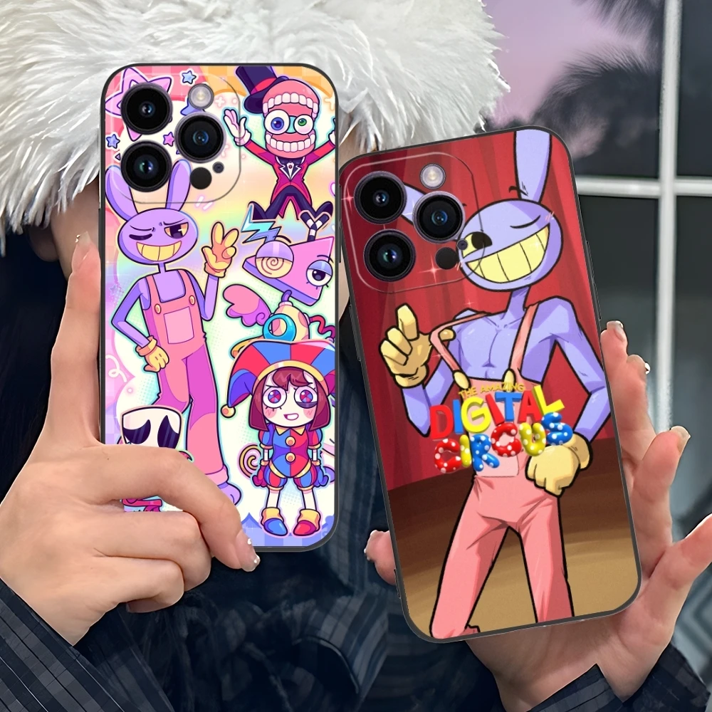 Удивительный цифровой зеркальный чехол для iPhone 15 14 13 12 11 X XR XS 8 7 Pro Max Plus Mini черный