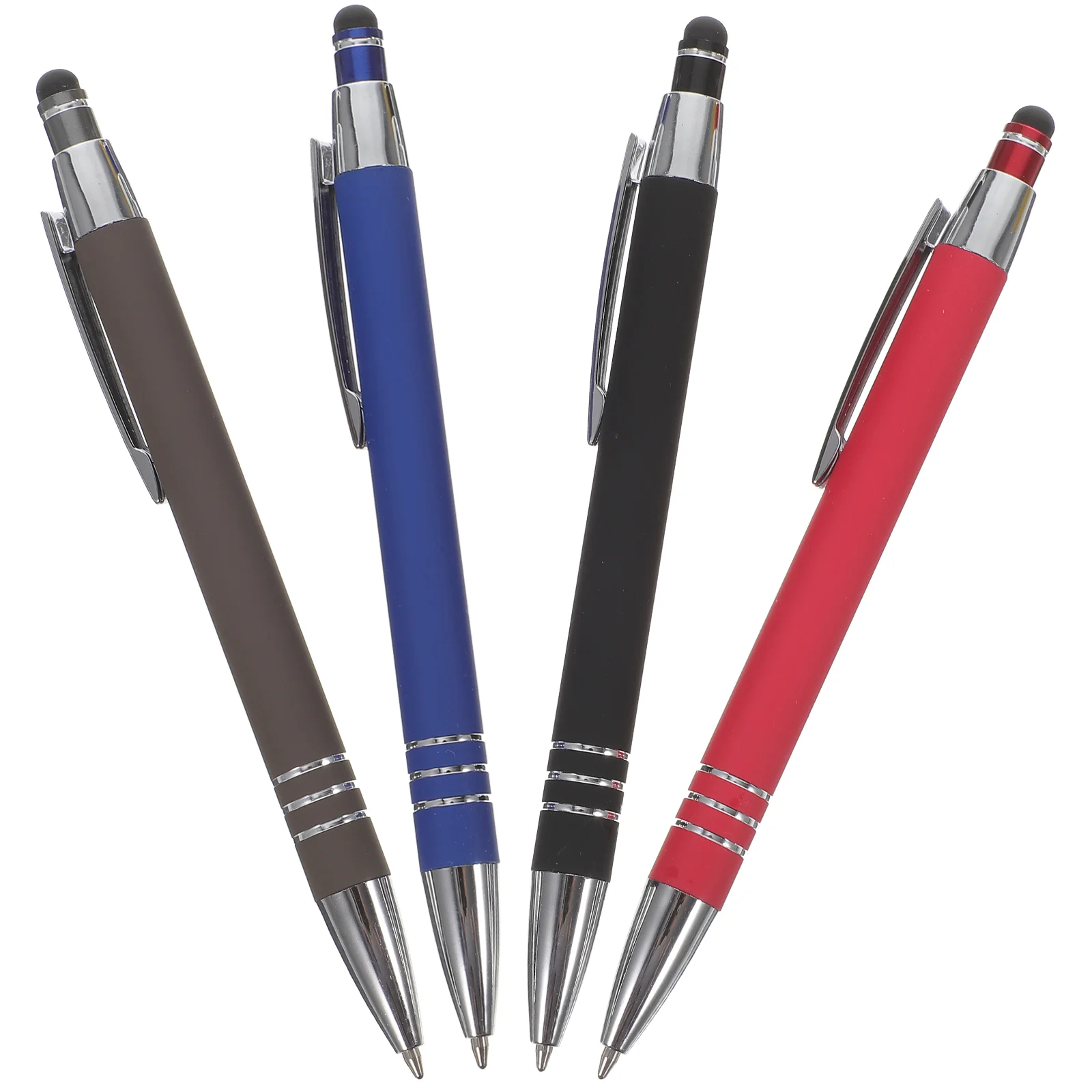 

4Pcs Ballpoint Writing Pens Portable Ballpoint Pens Office Ballpoint Pens Fun Pens Home Write Pens