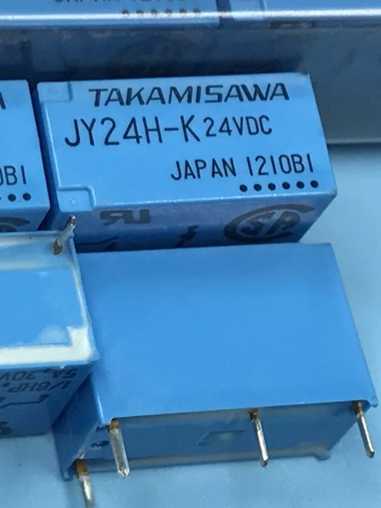 Реле, 5 шт., 24 В постоянного тока, 4 контакта