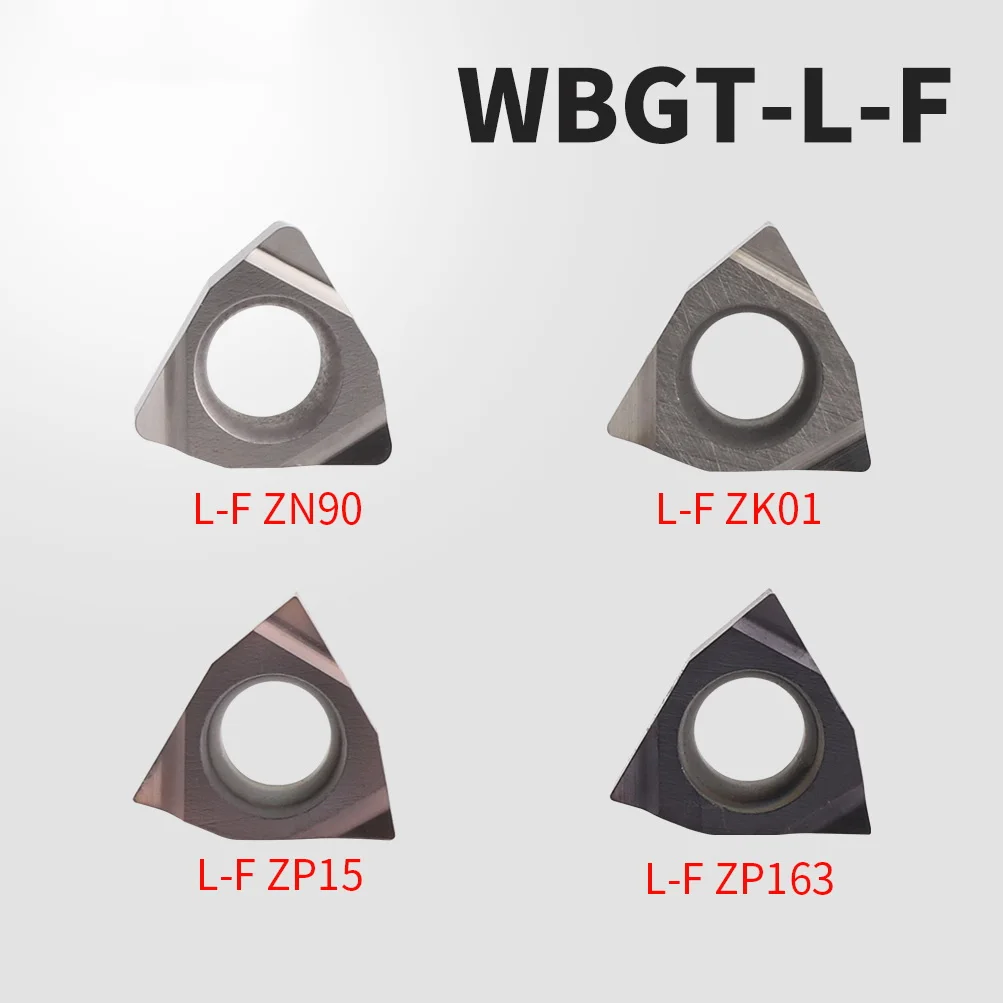 5 шт. с ЧПУ ZP15 ZN90 ZK01 WBGT 0601 02 04 L-F токарный станок из нержавеющей стали алюминия