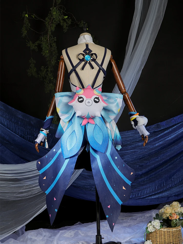 Косплей-костюм ROLECOS Game Genshin Impact Mualani Женский костюм на Хэллоуин для вечеринки