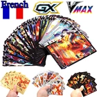 Французская металлическая карта Покемон франчеса GX VMAX тег команда Покемон карты игра коллекция торговых карт для детей английский подарок игрушка
