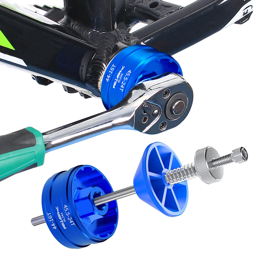 

Crank Arm Self Extractor Bicycle Installation Tools BB44- BB45.5 BB39-BB40.5 Central Axis Anti-Dislodgement Tool Bicycle Repair