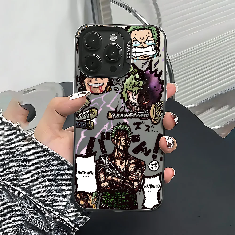 Фото Чехол для телефона ONE PIECE с Луффи для iPhone 17, 17e, 16e, 16, 15, 14, 13, 12, 11 mini, Pro, Max, X, XR, XSMAX, 8, 7, Air, Plus, противоударный, матовый №3