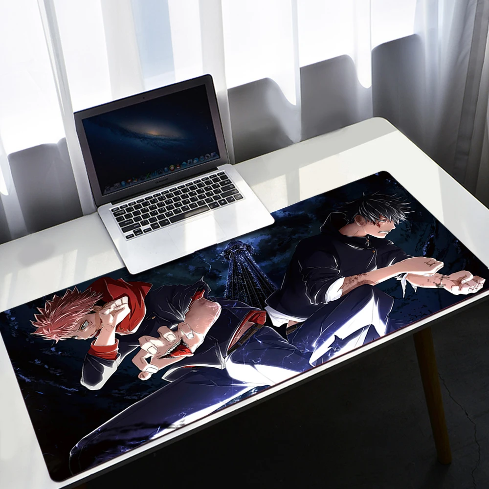 

Anime Mouse Pad Speed Non-slip Mat Mausepad Jujutsu Kaisen Mousepad Gamer Rug Big Mousepepad Large Computer Table Gamer Complete