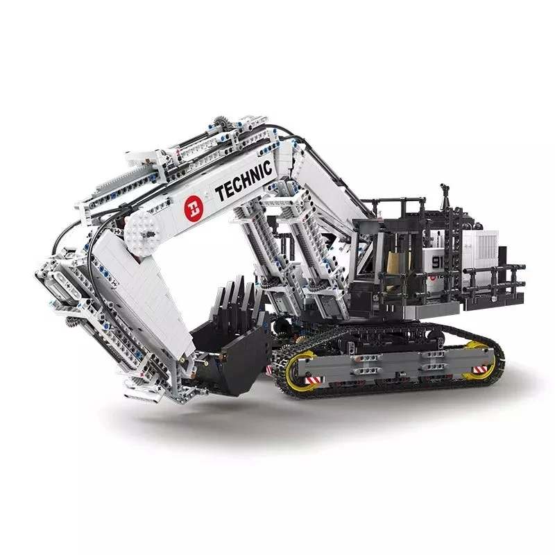 

NEW MOC high-tech Series Truck The R 9800 Excavator Truck Model Building Blocks Bricks Toys For Kids Gifts