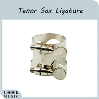 silver sax ligature adjustable screws fastener compatible with most models of tenor saxophone mouthpiece