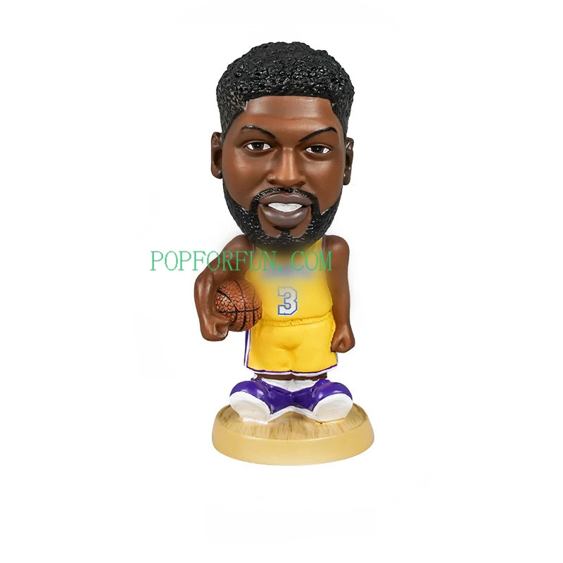 

Gifts for Boys Girls Toys Action Figures Basketball Star Doll Desk Home Decor Car Room Decoration Resin Model Shakeable Birthday