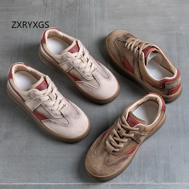 ZXRYXGS 2024 женские кроссовки из натуральной кожи премиум-класса с заклинанием