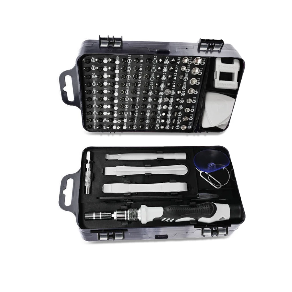

Набор отверток часы компьютер винт отвертка Биты ремонт портативный многофункциональный инструмент Аксессуары с Чехол 117 шт