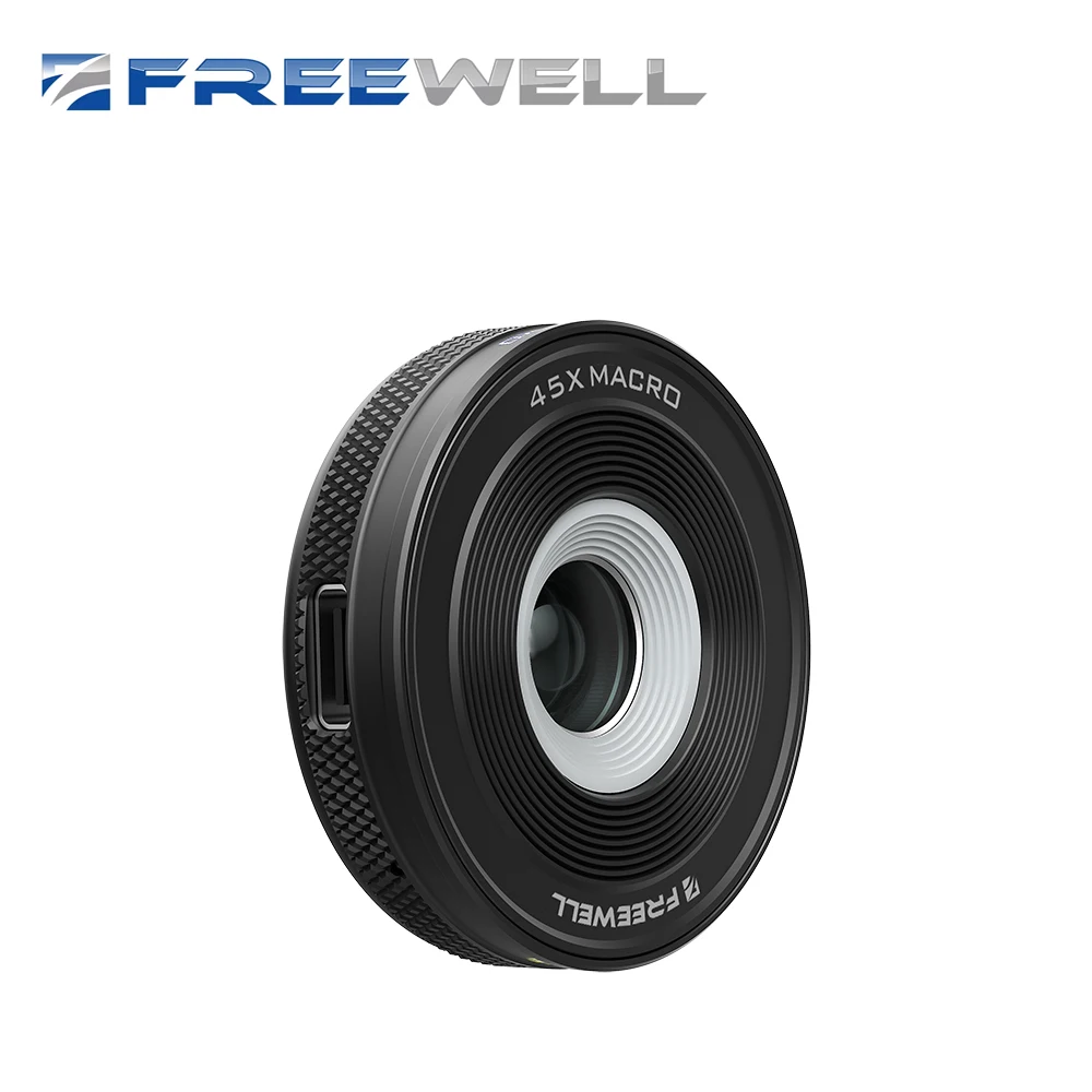 Freewell 45x макрообъектив, совместимый с креплением 17 мм, чехол для телефона, аксессуары для фотоаппаратов, фотография с высоким увеличением, исследования микрочудов (art.: 3920caff548d9) - 3920caff548d9