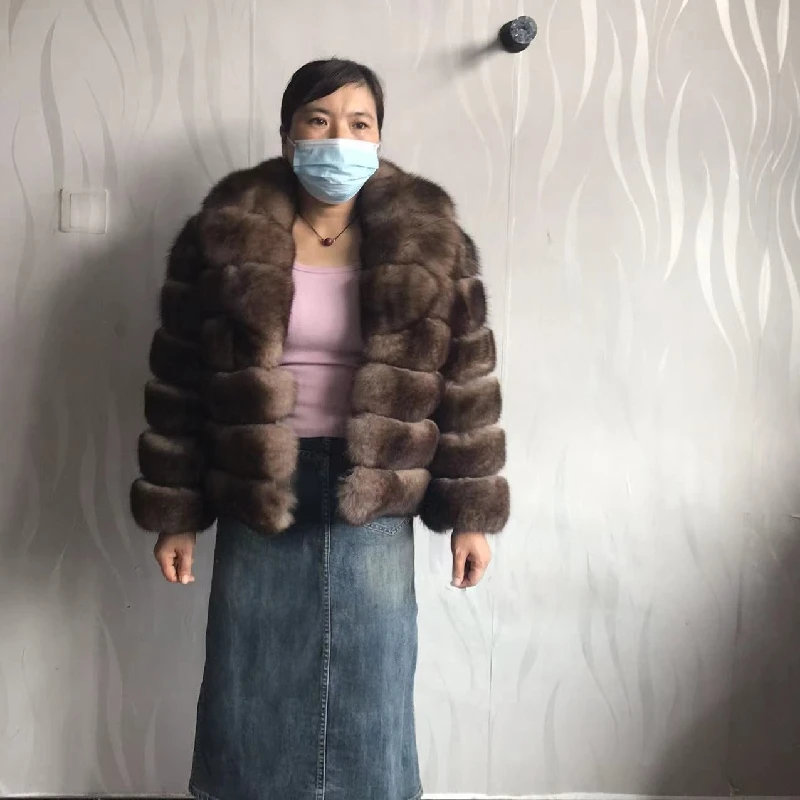 Рисунок 5 - Женская зимняя куртка с воротником-костюмом