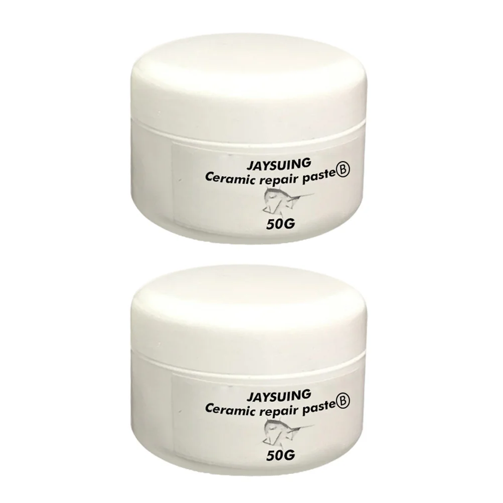 

2Pcs Floor Tile Adhesive Ceramic Tile Repair Agent Tile Repair Kit for Crack Chip