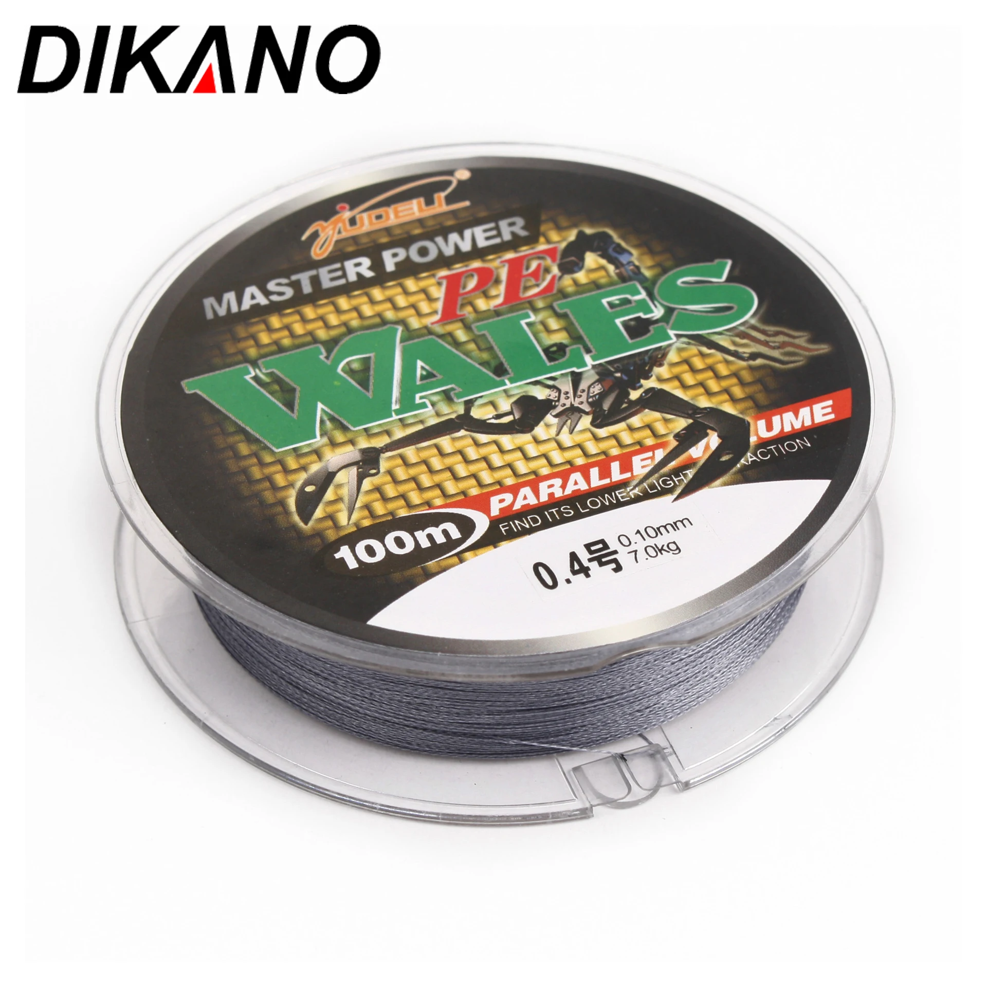 

100M 4 Strands Braided Fishing Line 4.8- 50Kg Strength Multifilament Carp Fishing Braided Wire Fishing Accessories PE Line