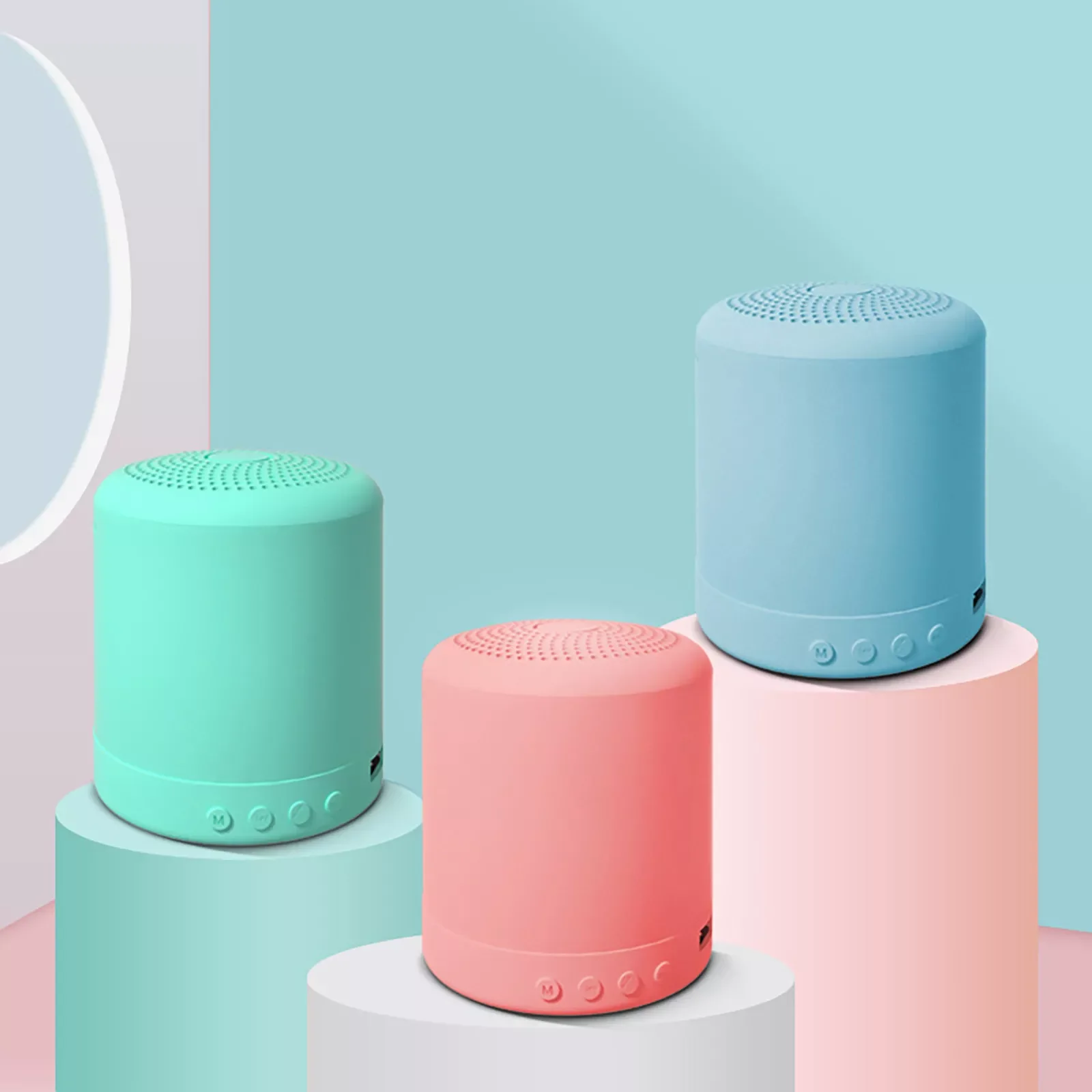 A11 Macaron Mini Wireless Bluetooth Speaker Subwoofer Usb Card Small Speaker Caixa De Som Altavoz Mp3 Player Smart Accessory