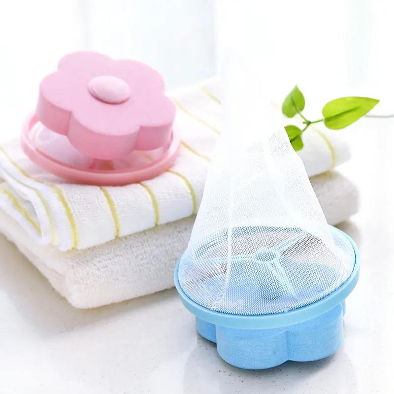 

Collection Pouch Cleaning Balls Washing Machine Hair Filter Floating Pet Fur Lint Hair Removal Catcher Reusable Mesh Dirty
