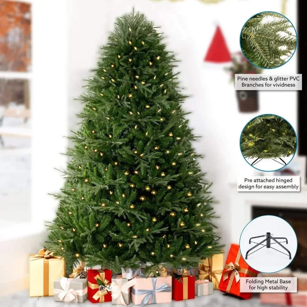 Искусственная рождественская елка Camden длиной 7 5 футов с ножной педалью 2755