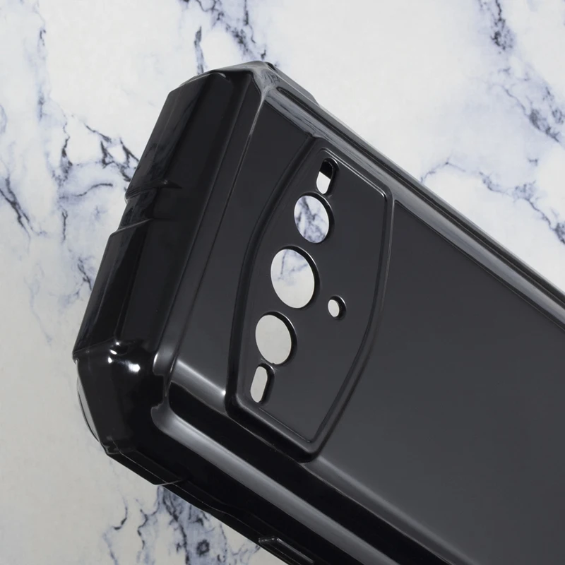 Фото Противоударный мягкий чехол из ТПУ для DOOGEE V Max Pro, силиконовый чехол Etui, прозрачный чехол для телефона Funda Doogee V Max Plus Bumper Shell №2