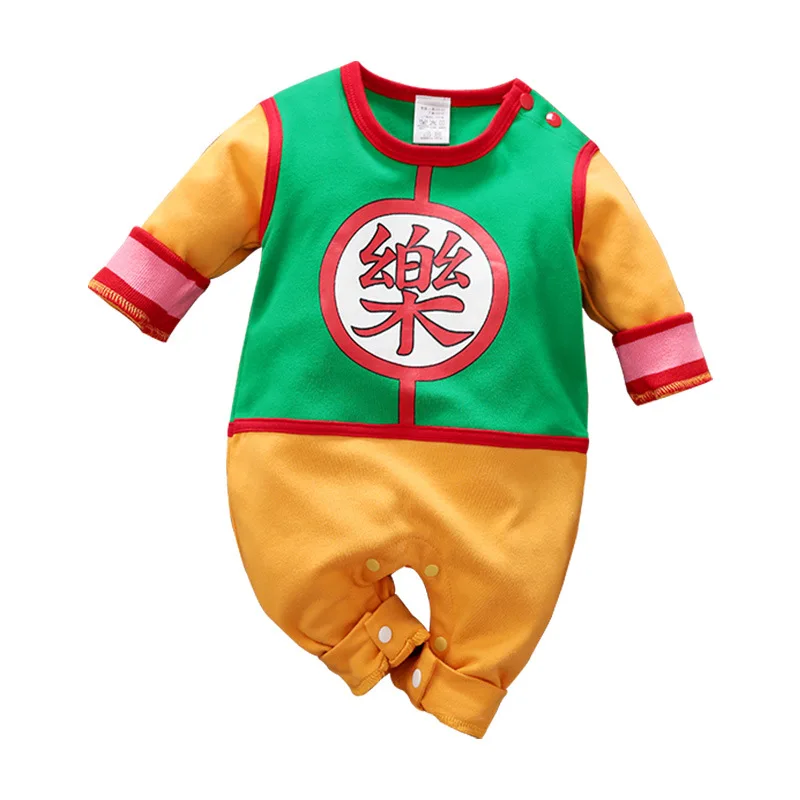 Dragon DBZ Baby Girl Boy Costume Anime Clothes Newborn Romper Infant Cosplay Jumpsuit Toddler Halloween Costume 0-18M images - 6