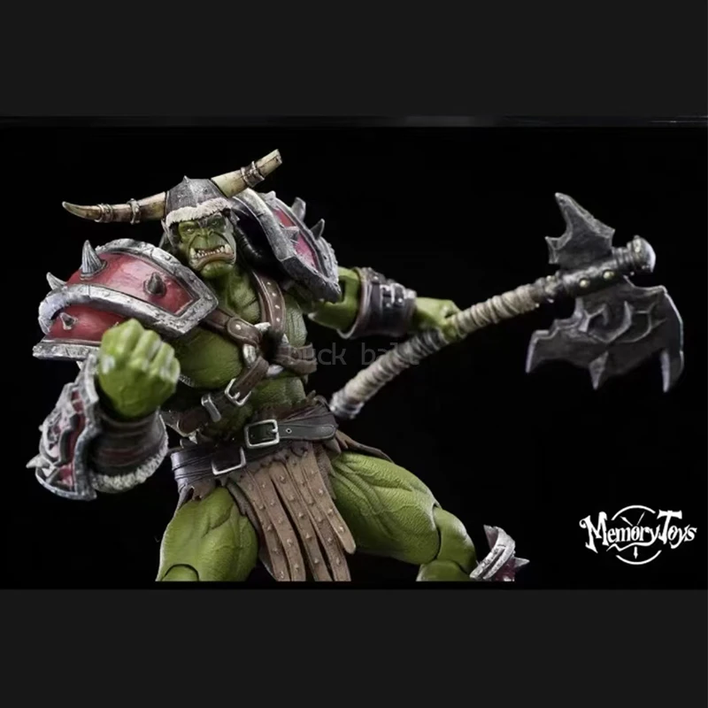 Warcraf 2: Tides Of Darkness Аниме Фигурка Kargath Bladefist Фигурки Shattered Hand Clan Orc Модель Статуя Кукла