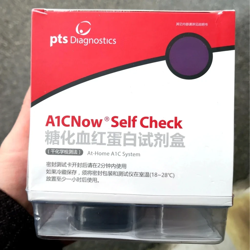 2 шт. PTS диагностика HbA1c Now + система профессиональный диабетический домашний