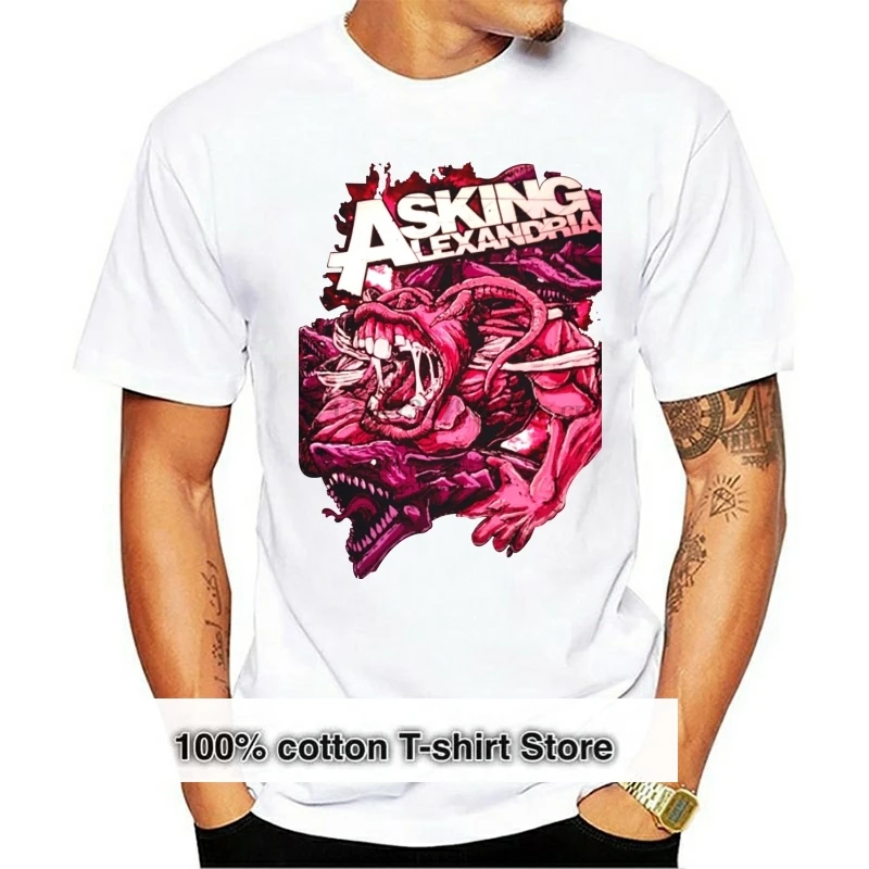 

Asking Alexandria Summer T Shirt Undertale T Shirt Men O-neck Cotton Big Size Short Sleeve T Shirts