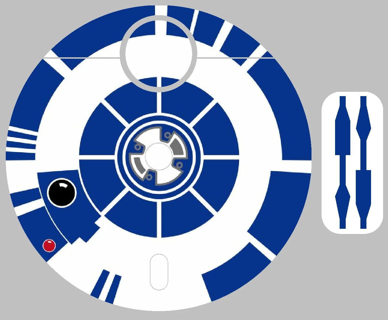 Наклейка для робота-пылесоса Xiaomi Mi Robot Vacuum Mop Pro 2