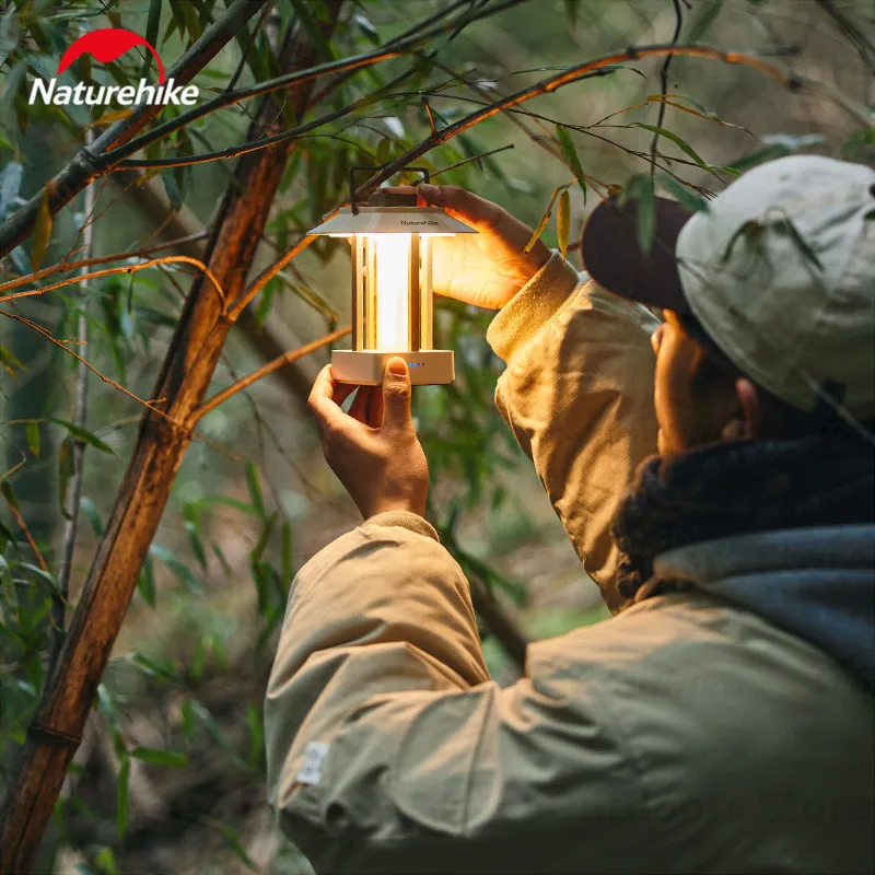 Naturehike Лампа для кемпинга Непромокаемая перезаряжаемая 4000 мАч Освещение Открытый