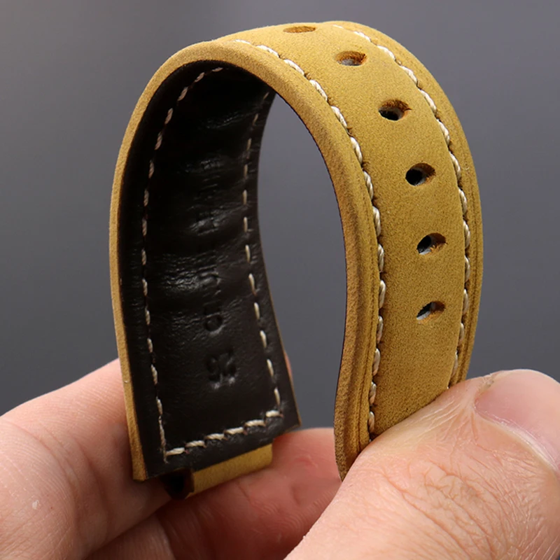 Vintage Watch Band Strap For Ca-sio DW5600 DW-5600 GW-B5600 GW-M5610 GA 110 100 120 GA2100 Modified Frosted Leather Watchband