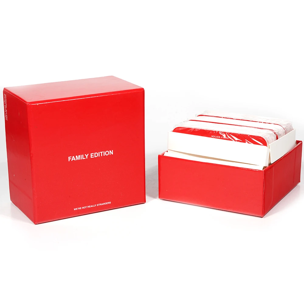 Карточная игра для разговора weare Not very Unknown Family Edition 150 развлекательная семейная