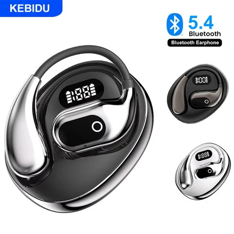 Беспроводные спортивные наушники kebidu  Bluetooth 5.4 с шумоподавлением