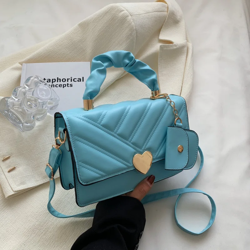 

Women Bag Square New Fashion Simple Small Bag Pendant Korean Shoulder Cross Body Messenger Bag Purses Handbags Luxury Bag