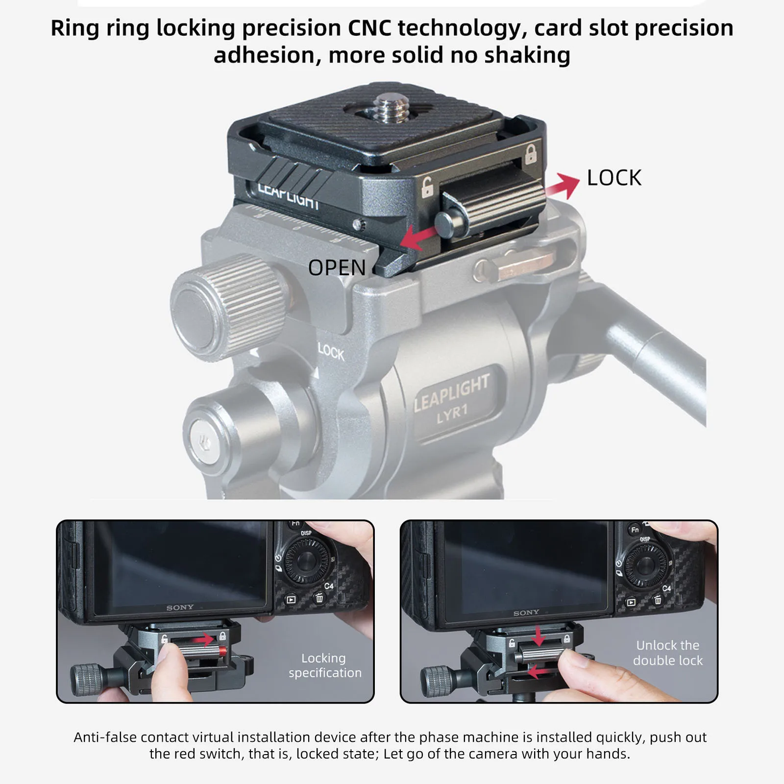 Металлический быстросъемный набор Akka для камеры Dji Zhiyun
