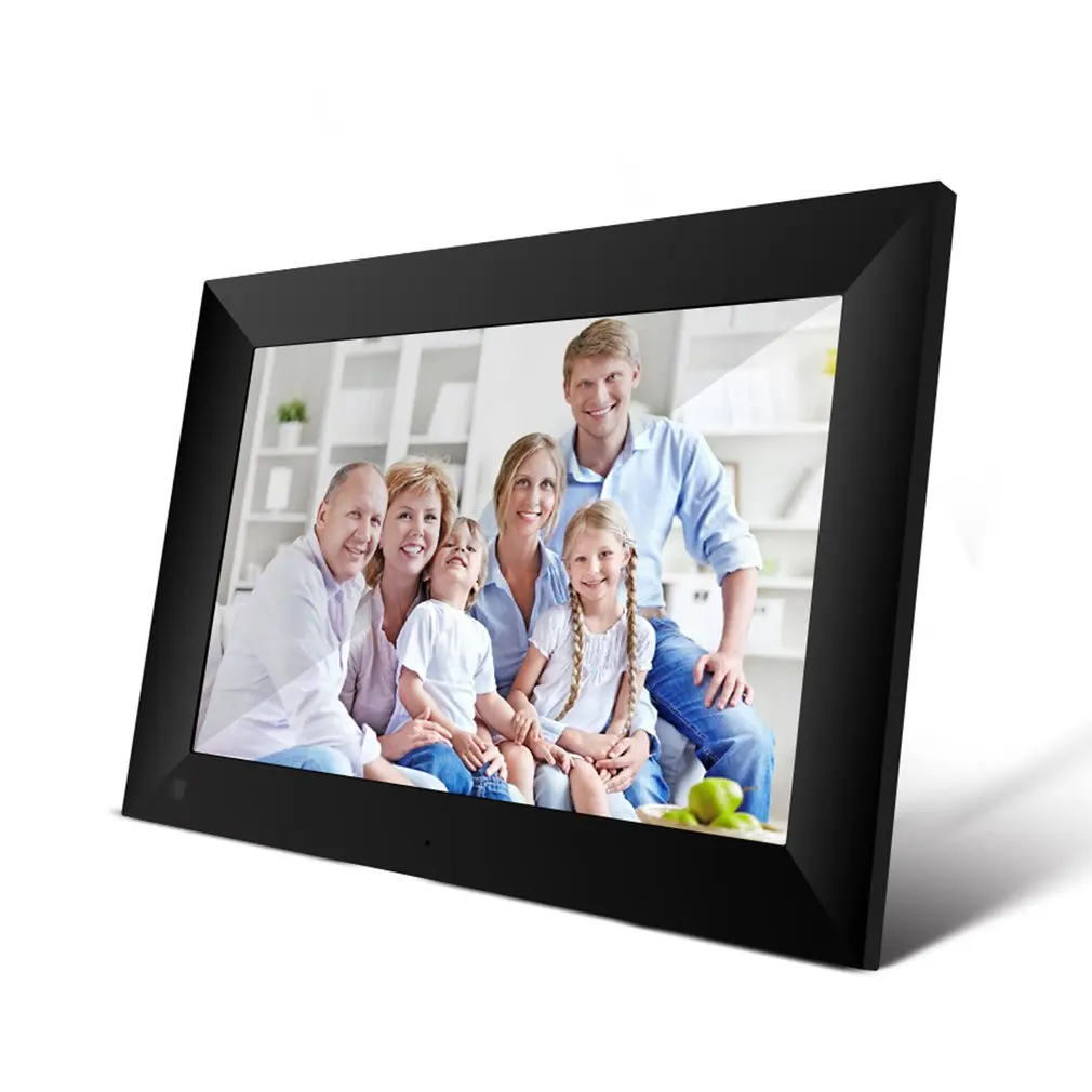 

P100 WiFi 10.1Inch Digital Picture Frame 1280x800 IPS Touch Screen 16GB Smart Photo Frame APP Control w/ Detachable Holder