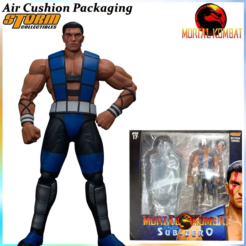 Фото Коллекционные фигурки Storm Toys: Оригинальные персонажи серии Mortal Kombat - Суб-Зеро, Скорпион, Найтволф. Модели для файтинг-игр, масштаб 1/12. №4