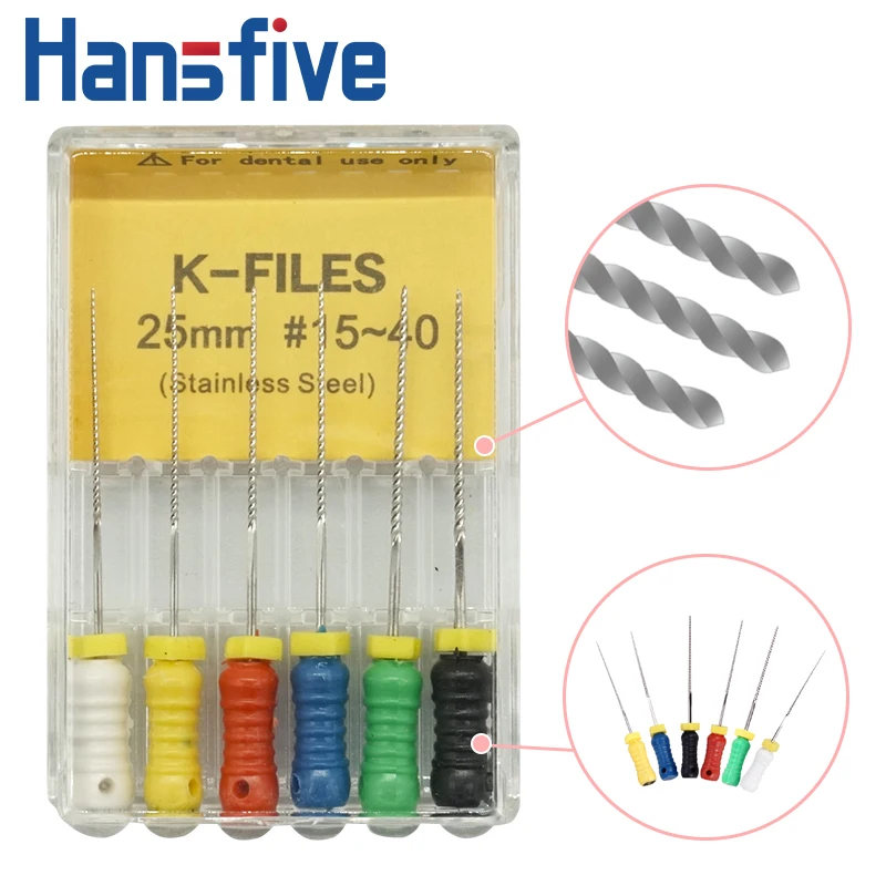 Рисунок 6 - эндододонтические файлы для корневого