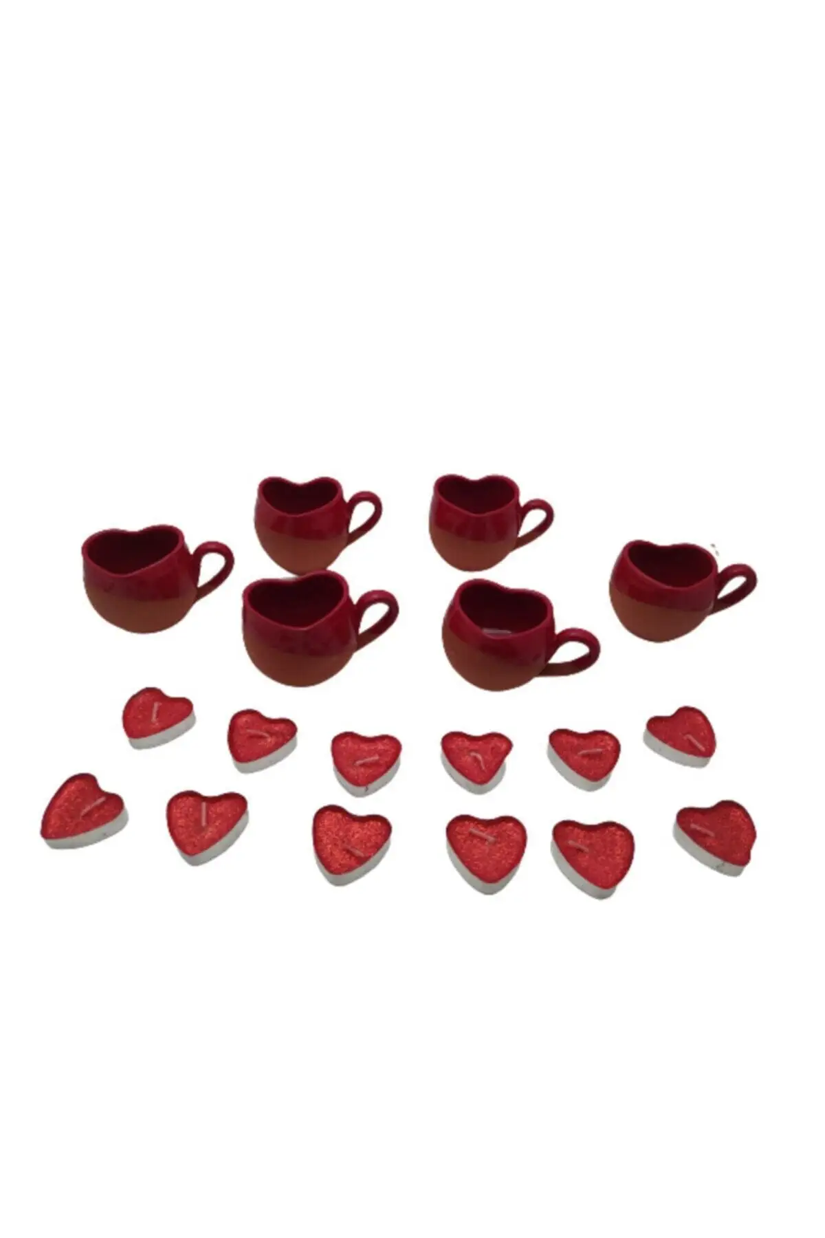 

Удивительный турецкий греческий арабский Набор чашек для кофе и эспрессо керамическая кофейная чашка в форме сердца 6 шт. Набор