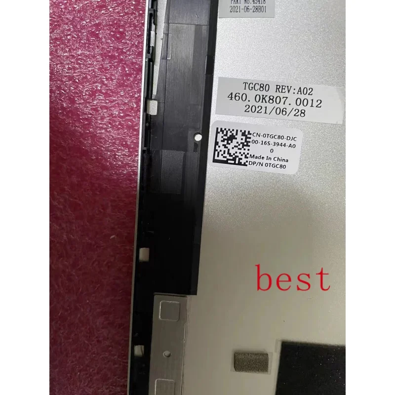 Новинка задняя крышка для ЖК-дисплея 0TGC80 TGC80 внешняя деталь Dell Inspiron 5300 5301