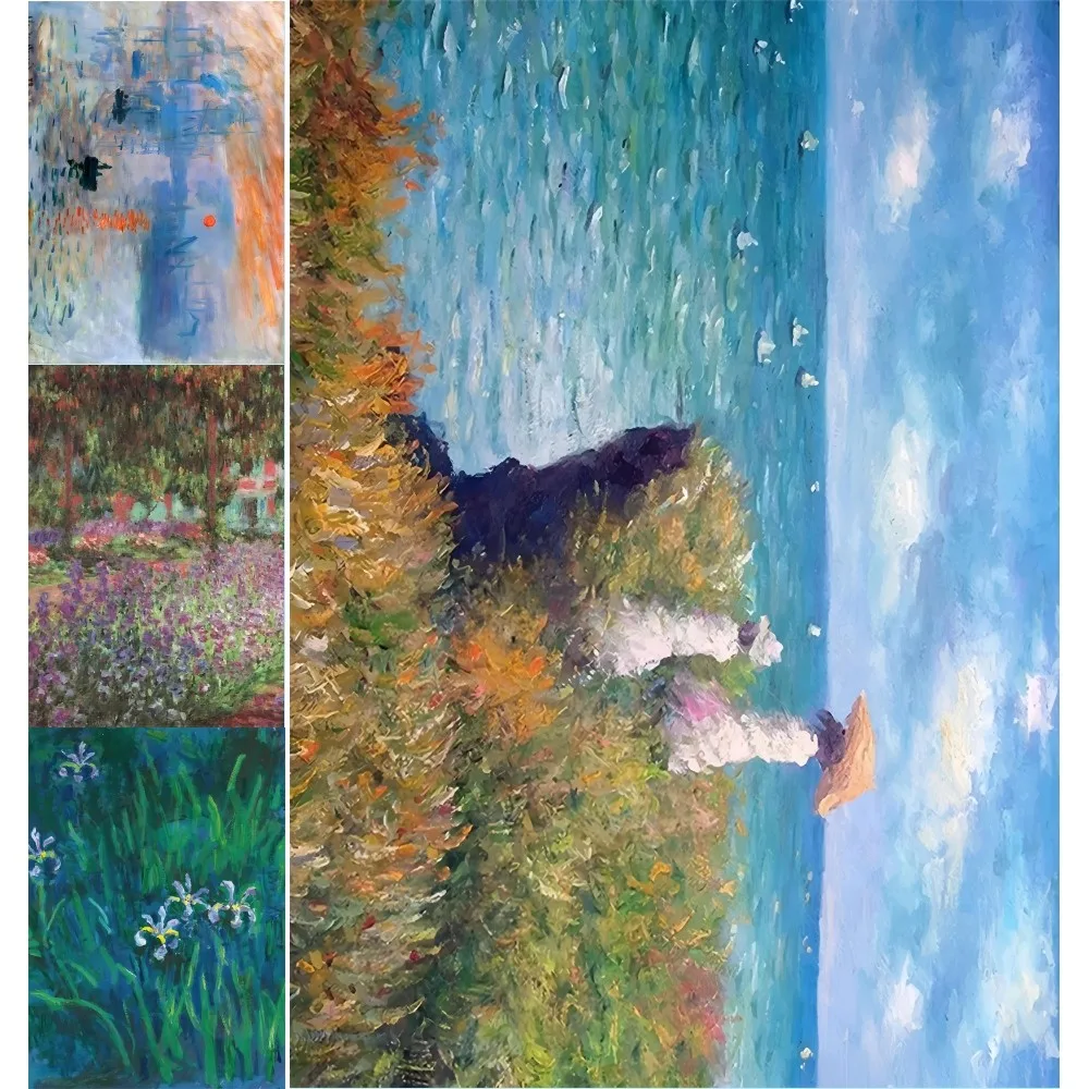

Famous Claude Monet Artwork Canvas Painting Wall Art Posters And Prints Picture For Bedroom Office Home Decor Cafe Cuadros