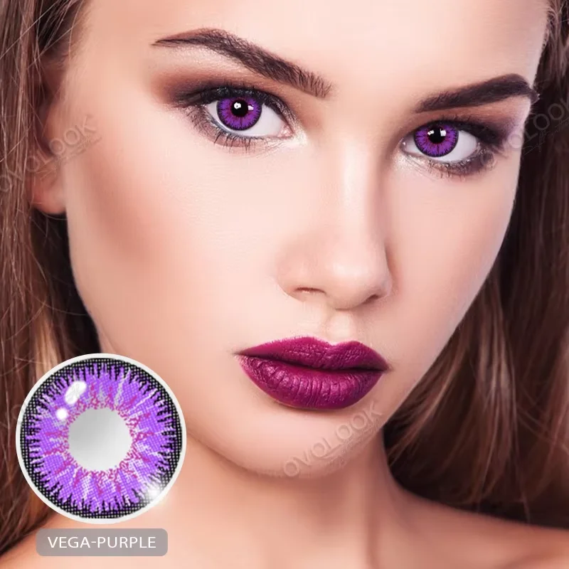 OVOLOOK-1 пара2 шт. линзы для косплея, аниме, контактные линзы для коррекции зрения, комедийные близорукости, контактные линзы по рецепту (art.: 3920cc7529675) - 3920cc7529675