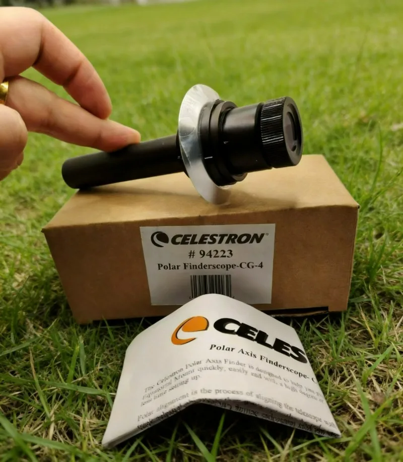 Фото Экваториальная монтировка Celestron CG4, зеркало для полярной оси Sky-Watcher EQ3D # 93223 для астрономических телескопов №1