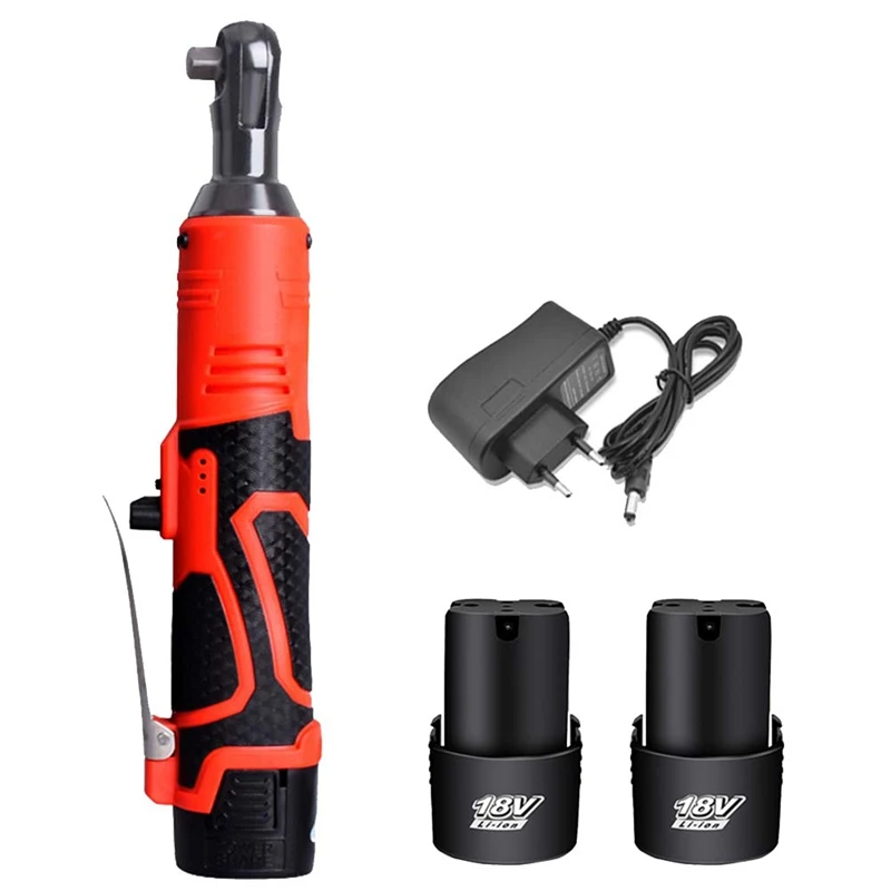 

18V Cordless Electric Wrench Ratchet Wrench Set With Sockets Tools Power Tools Auto Repair Tool EU Plug