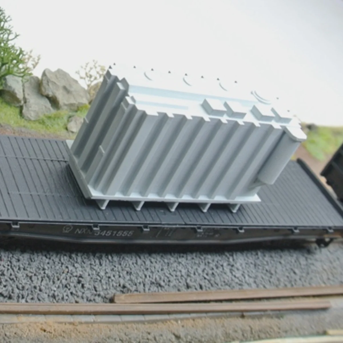 HO 1/87 трансформатор тягового подложения железная дорога большие транспортные