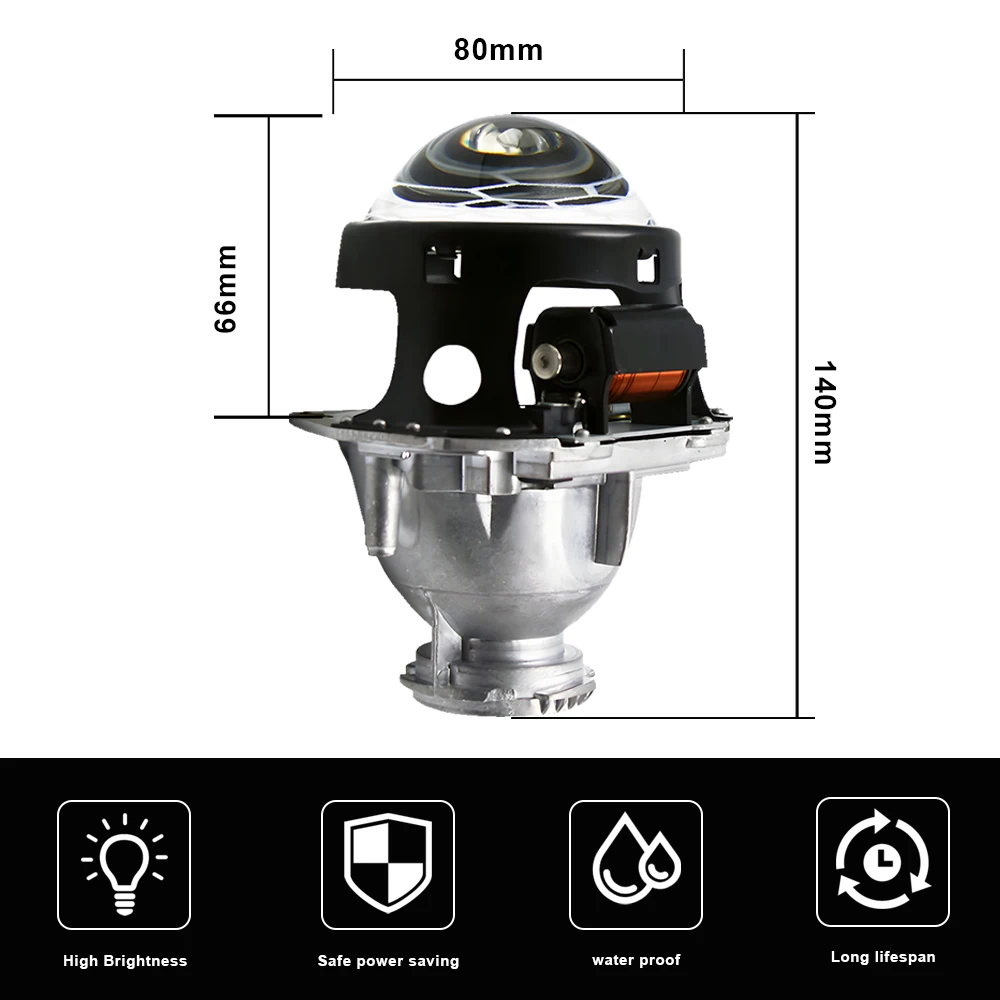 2 5 дюйма 100 Вт фотолампа для внедорожника