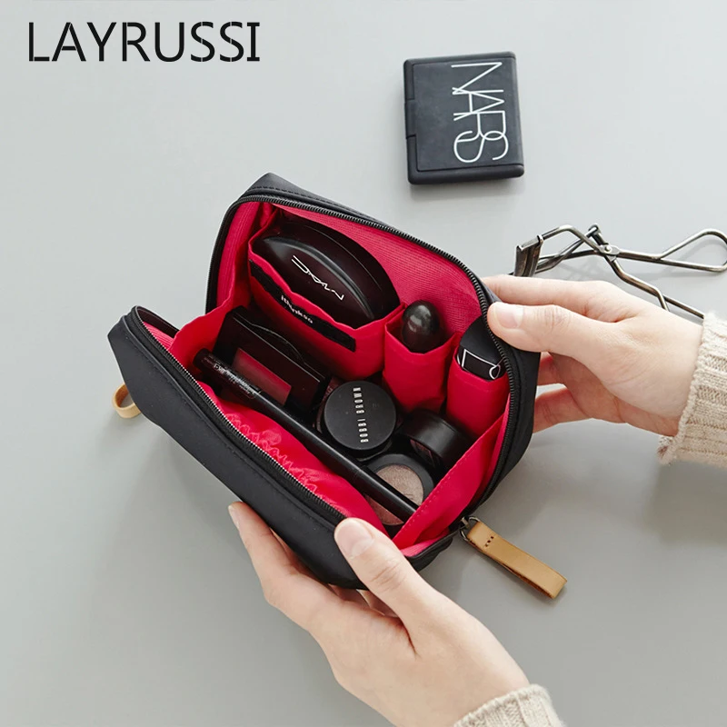 

LAYRUSSI Travel Mens Toiletry Cosmetic Bag Women Cosmetic Necessaire Case Waterproof Ladies Makeup Bag Beauty Wash Pouch Handbag