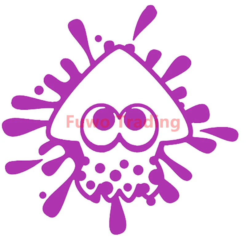 

Fuwo Trading Car Sticker Creative Personalized Splatoon PVC Car Sticker Stylish Motorcycle Laptop Decal Personality Boutique